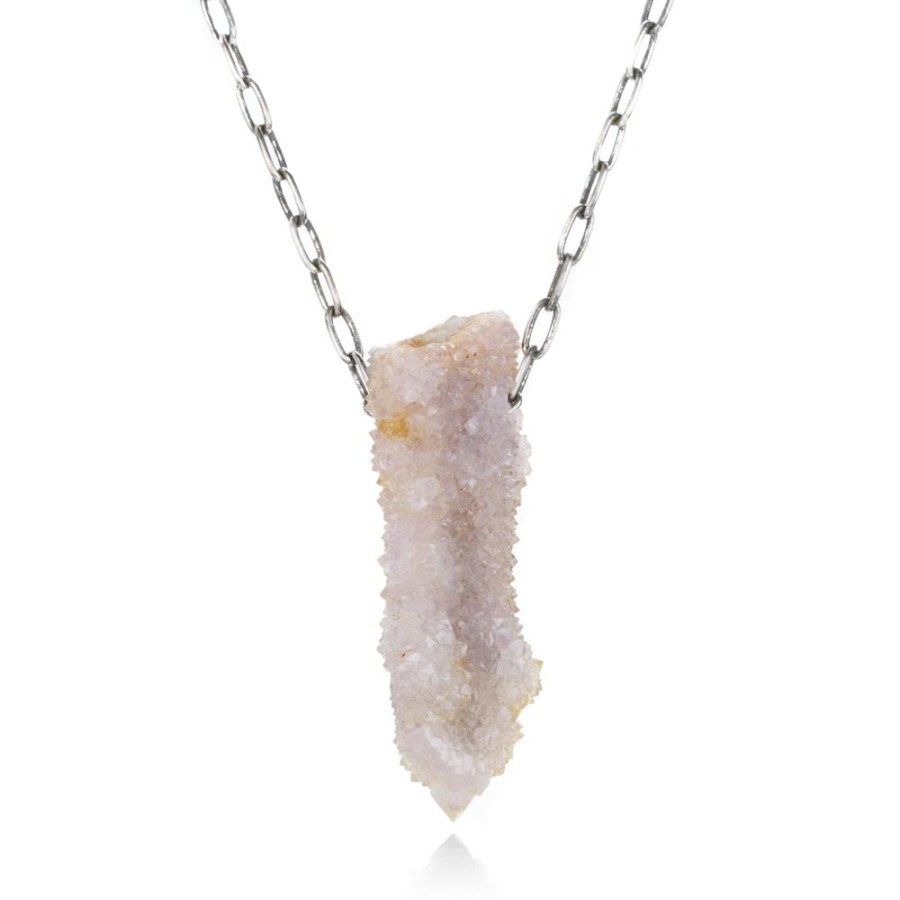 Necklaces Joseph Brooks | Spirit Quartz Crystal Necklace