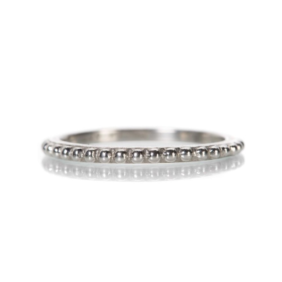 Rings Barbara Heinrich | Platinum Beaded Band