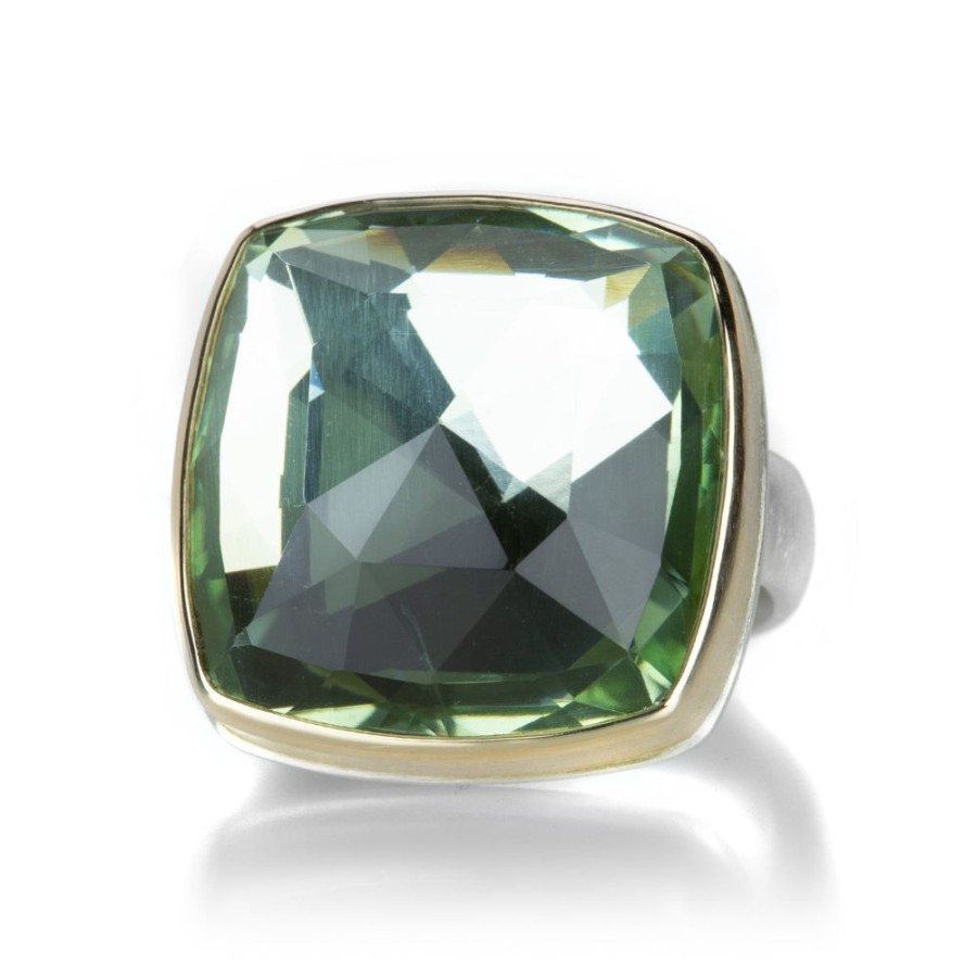 Rings Jamie Joseph | Square Mint Quartz Ring