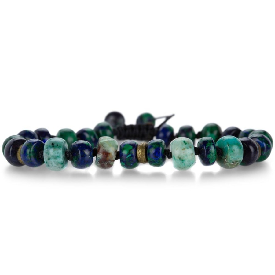 Bracelets Joseph Brooks | Chrysocolla & Malachite Azurite Bracelet