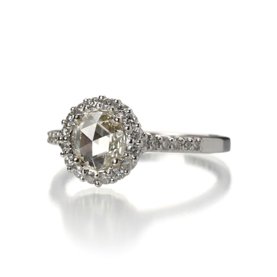 Rings Paul Morelli | Rose Cut Diamond Engagement Ring