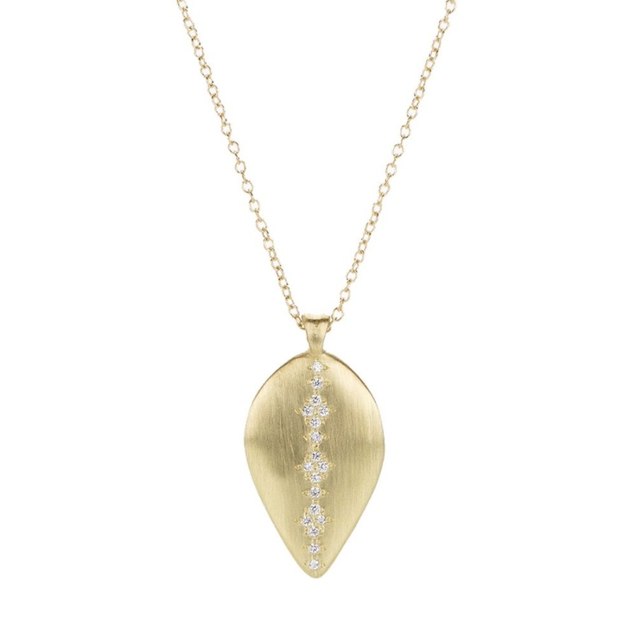 Necklaces Adel Chefridi | Memories Dew Drop Pendant Necklace