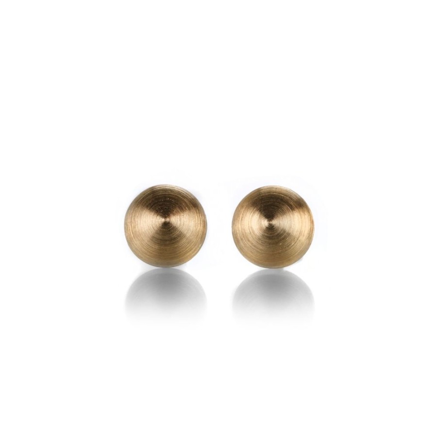 Earrings Nicole Landaw | Concentric High Dome Studs