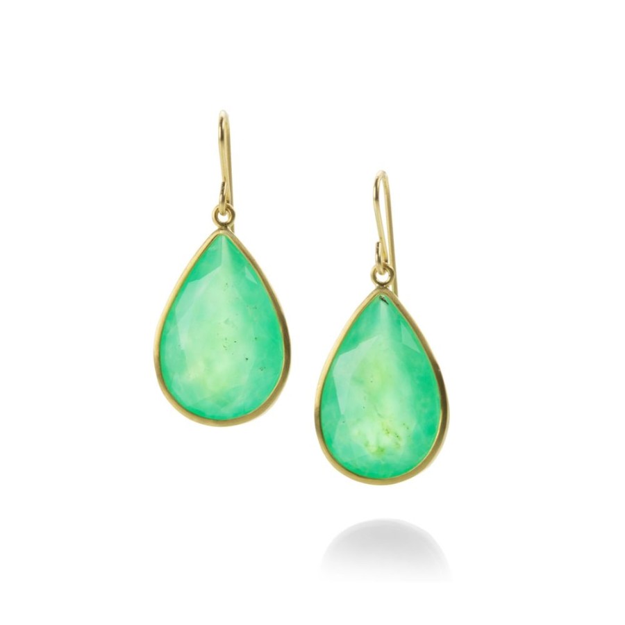 Earrings Maria Beaulieu | Chrysoprase Earrings