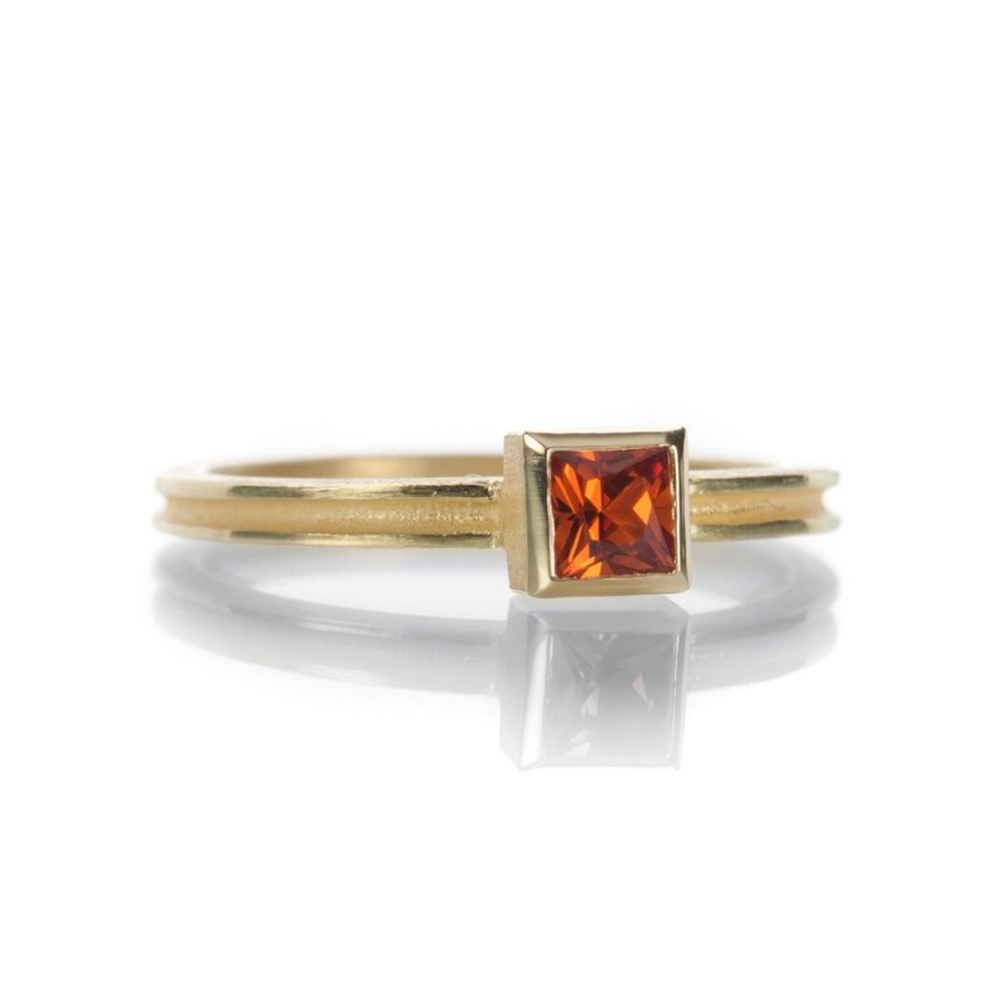 Rings Barbara Heinrich | Orange Sapphire Ring