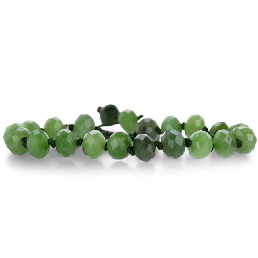 Bracelets Joseph Brooks | 8Mm British Columbian Jade Bracelet