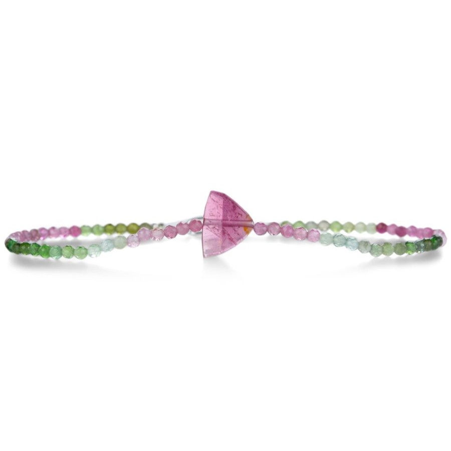 Bracelets Margaret Solow | Double Tourmaline Beaded Bracelet