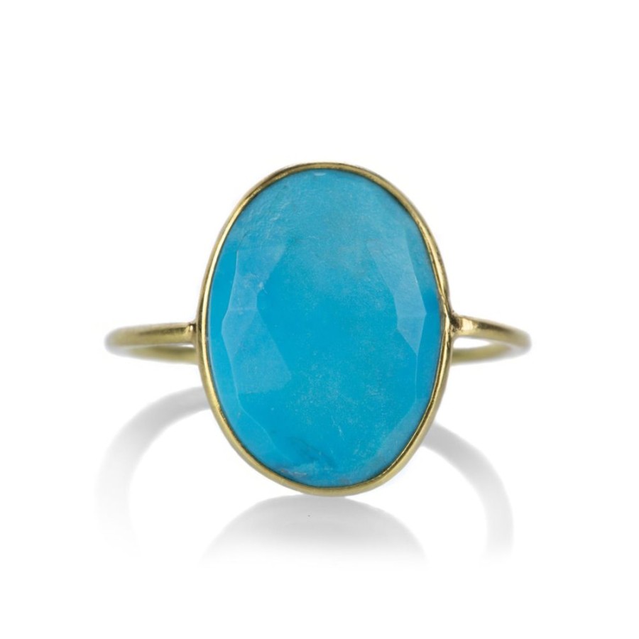 Rings Margaret Solow | Faceted Turquoise Ring