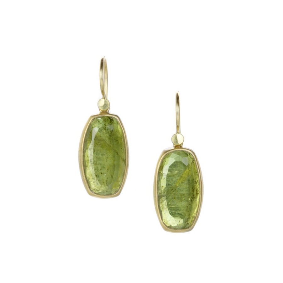 Earrings Lola Brooks | Chartreuse Tourmaline Earrings