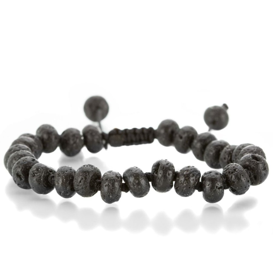 Bracelets Joseph Brooks | Smooth 8Mm Lava Bracelet