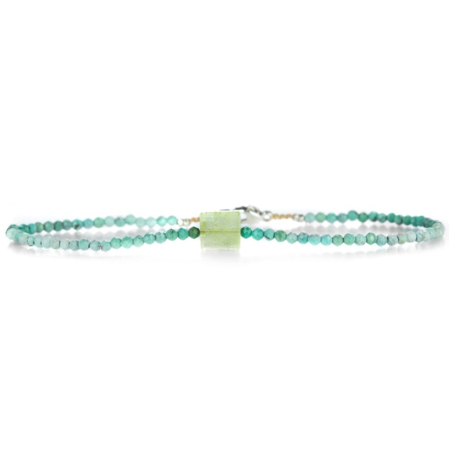 Bracelets Margaret Solow | Turquoise And Beryl Bracelet