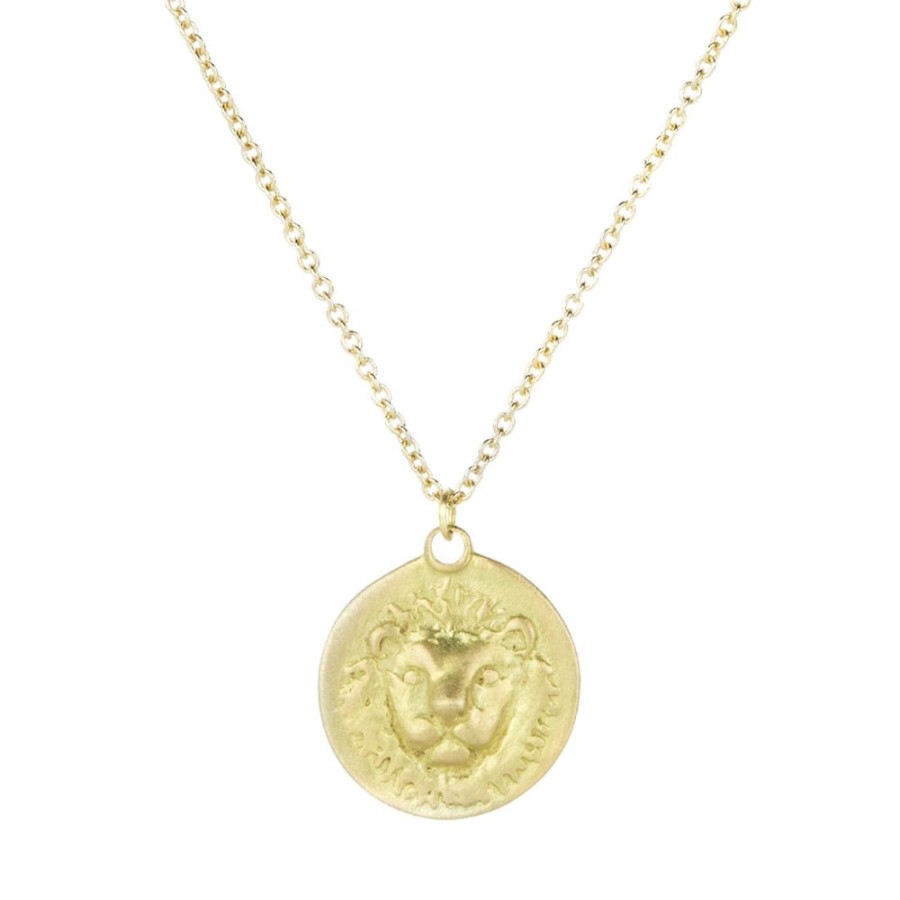 Necklaces Marian Maurer | 16" Leo Pendant Necklace