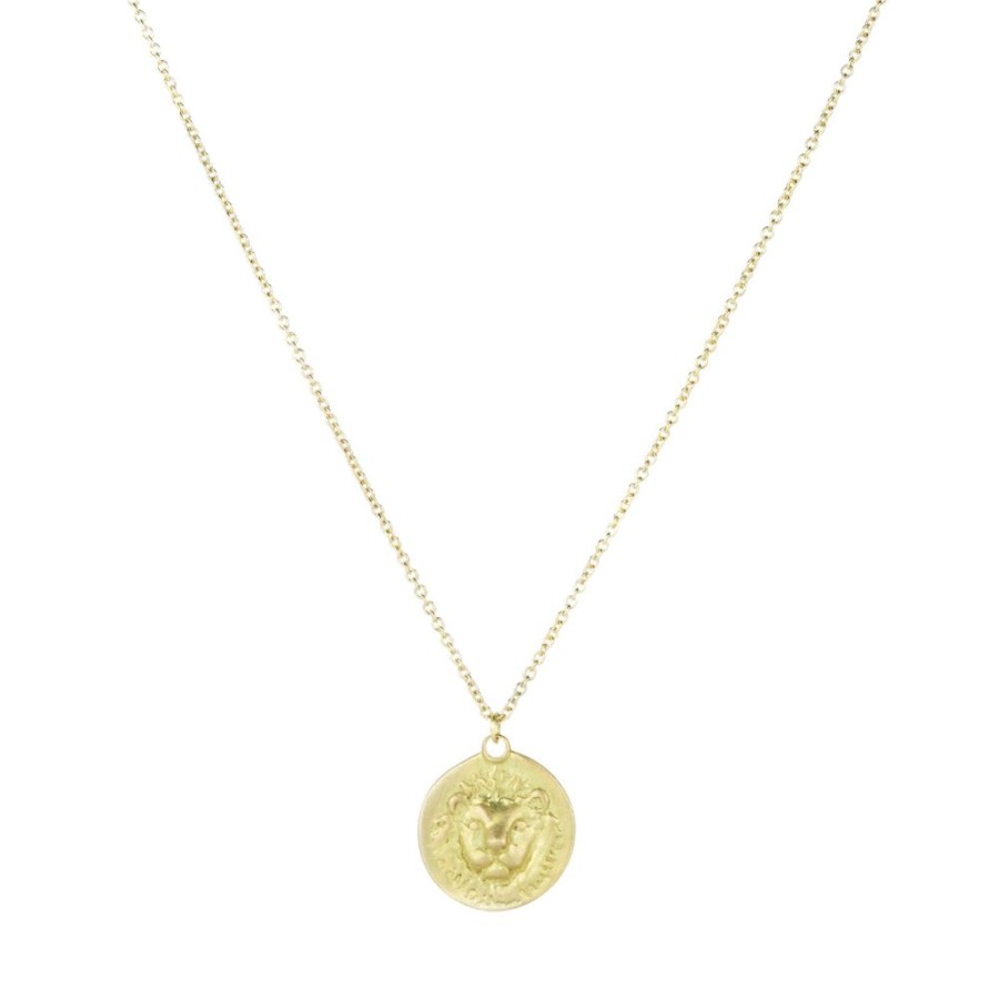 Necklaces Marian Maurer | 16" Leo Pendant Necklace