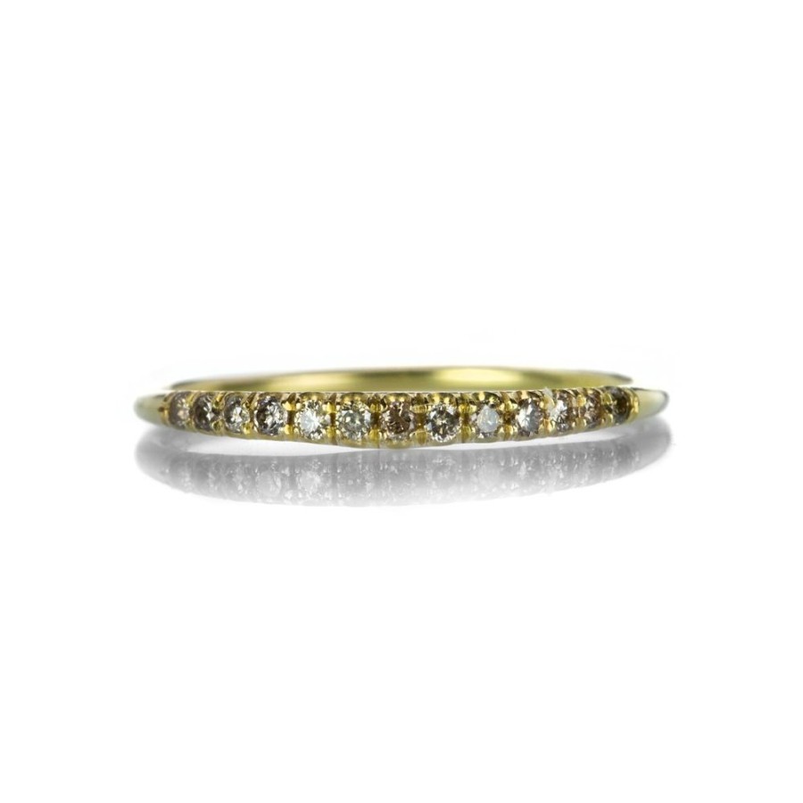 Rings Diana Mitchell | Pave Diamond Arch Band