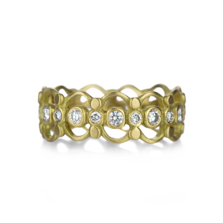 Rings Marian Maurer | Small Vivi Band With Diamonds