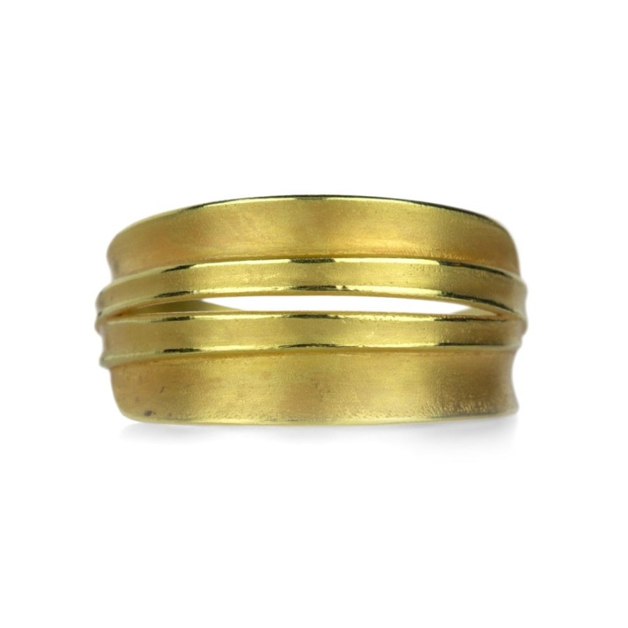 Rings Barbara Heinrich | 18K Blade Of Grass Wrapped Ring