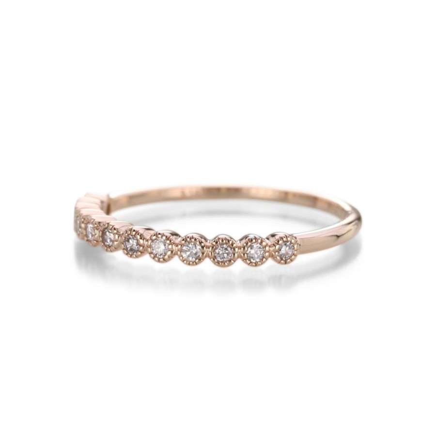 Rings Julez Bryant | Razz Half Eternity Band