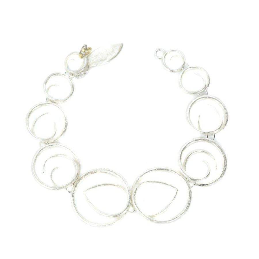 Bracelets John Iversen | Silver Swirl Bracelet