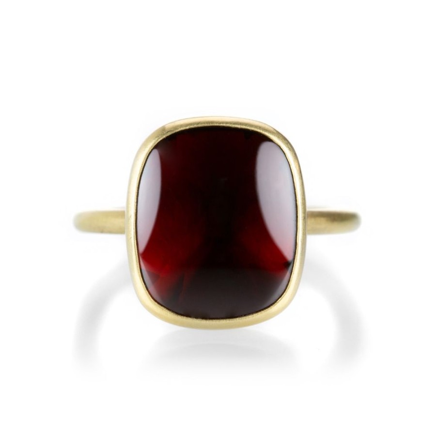 Rings Gabriella Kiss | Cushion Cut Almadine Garnet Ring