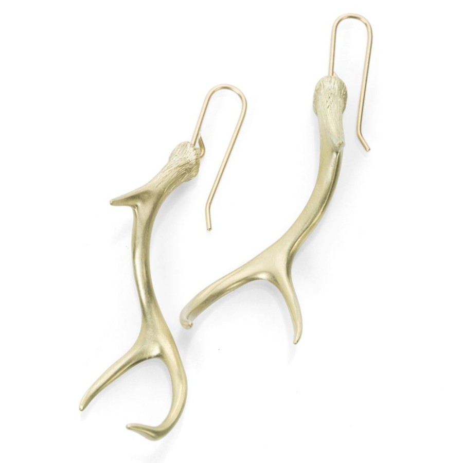 Earrings Gabriella Kiss | Small Antler Earrings