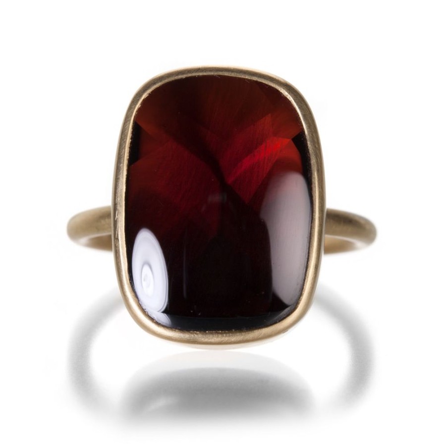 Rings Gabriella Kiss | Cushion Almandine Garnet Ring