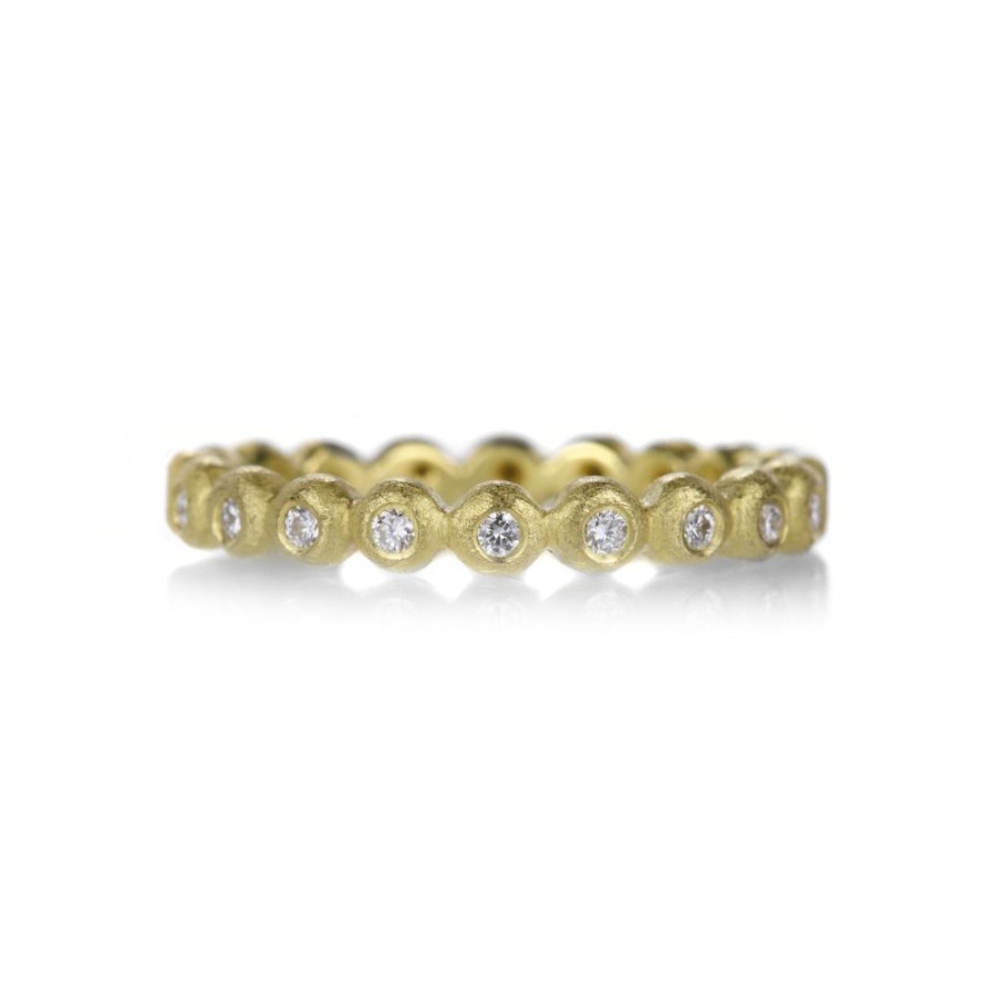 Rings Barbara Heinrich | 18K Diamond Bubble Ring