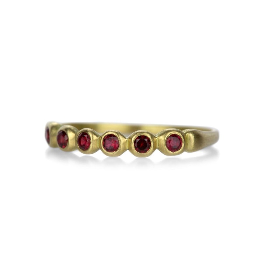 Rings Marian Maurer | Red Sapphire Porch Skimmer Band