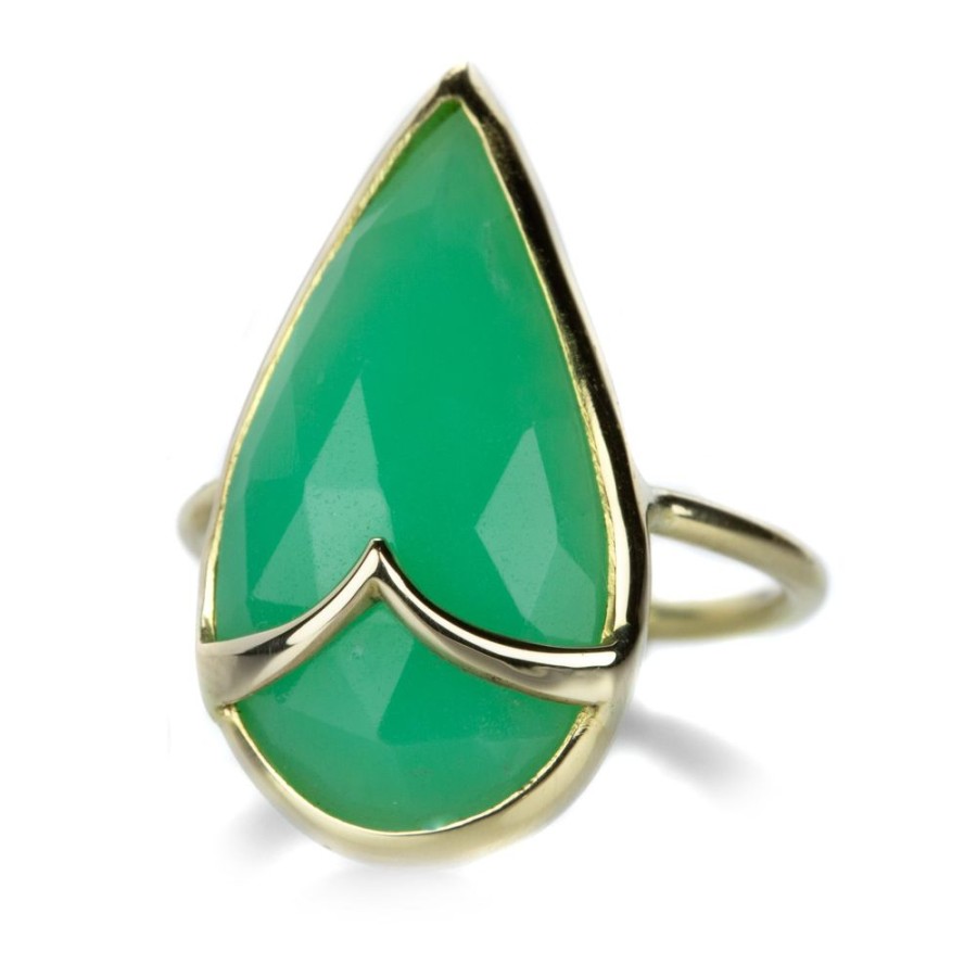 Rings Rachel Atherley | Chrysoprase Owl Ring