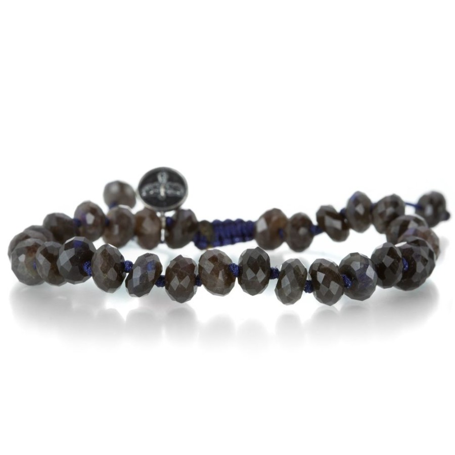 Bracelets Joseph Brooks | Faceted 7Mm Dark Labradorite Bracelet