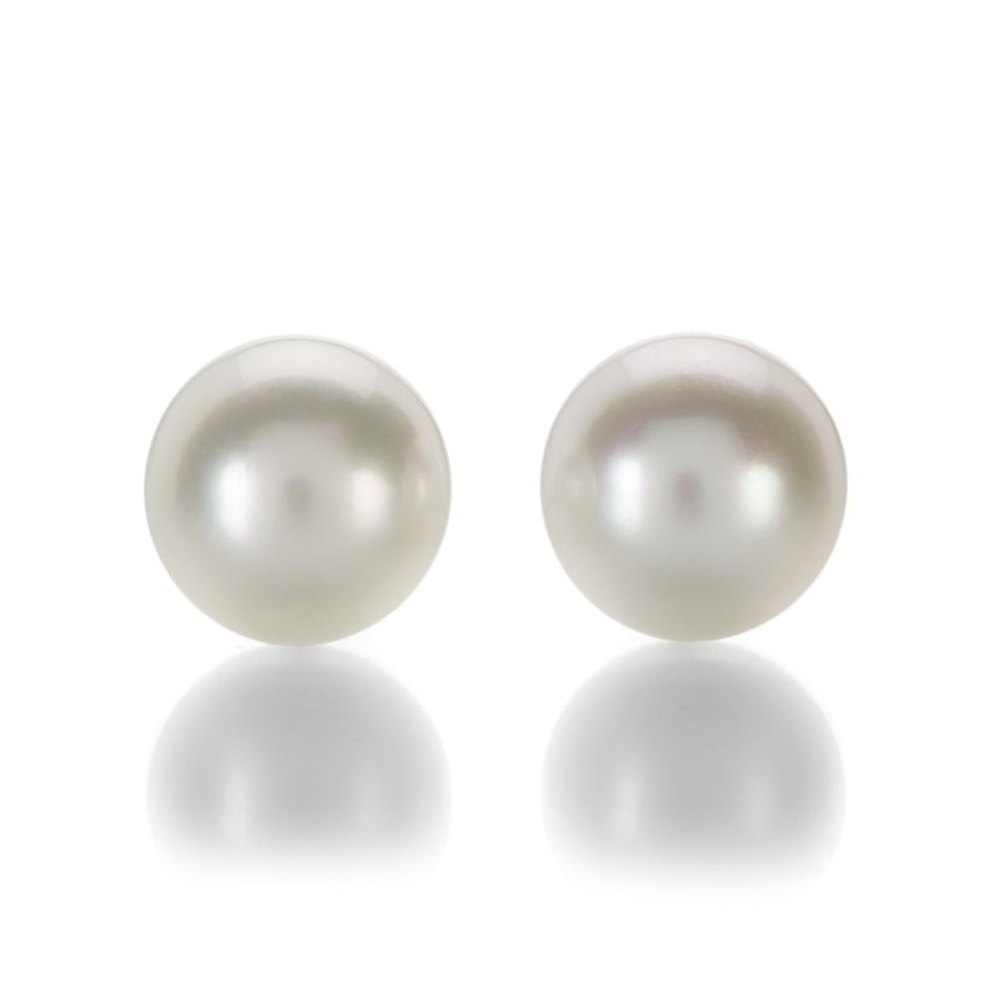 Earrings Gellner | White South Sea Pearl Studs