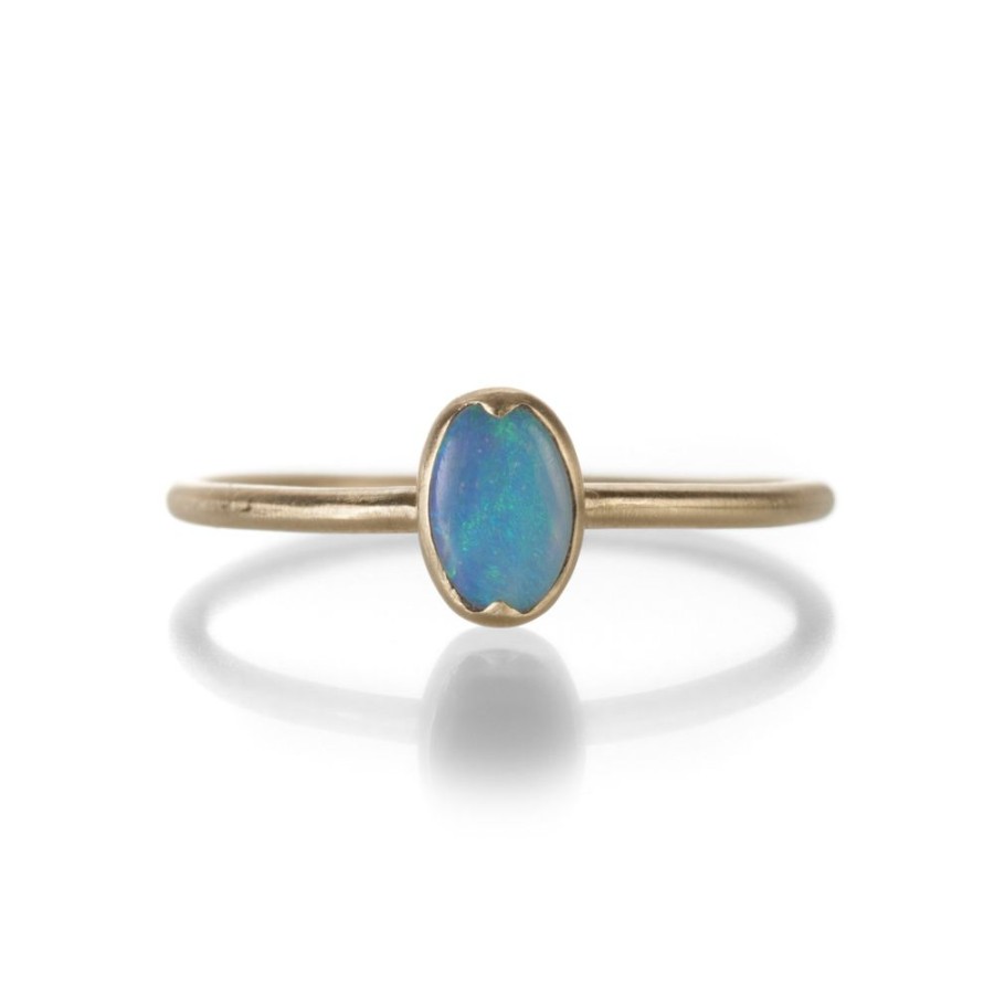 Rings Gabriella Kiss | Oval Blue Opal Ring