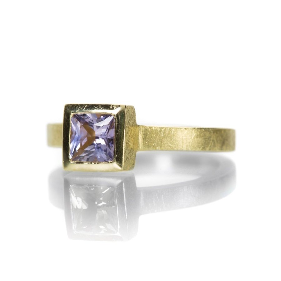 Rings Barbara Heinrich | Square Lavender Sapphire Ring