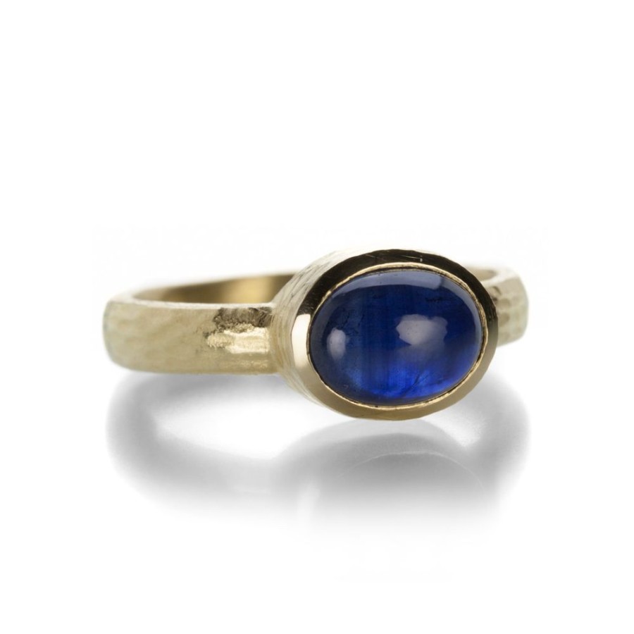 Rings Barbara Heinrich | Horizontal Blue Sapphire Ring