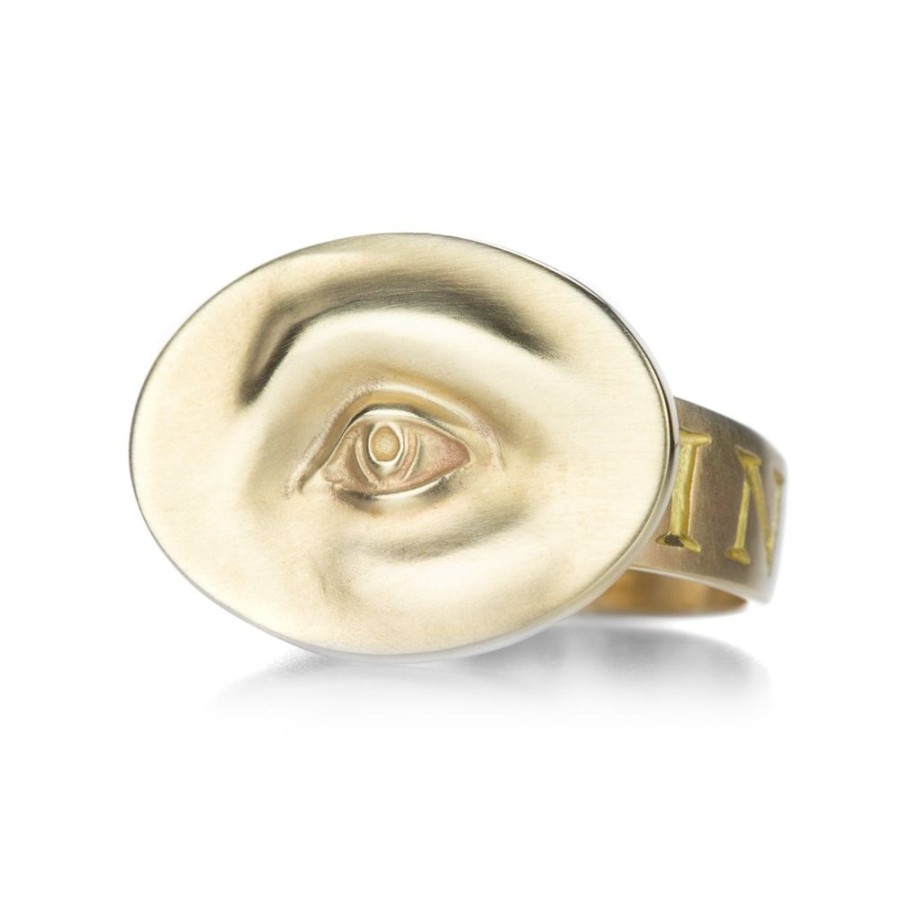 Rings Gabriella Kiss | 14K Large Eye Ring