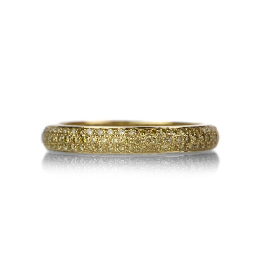 Rings Sethi Couture | Yellow Diamond Tire Band