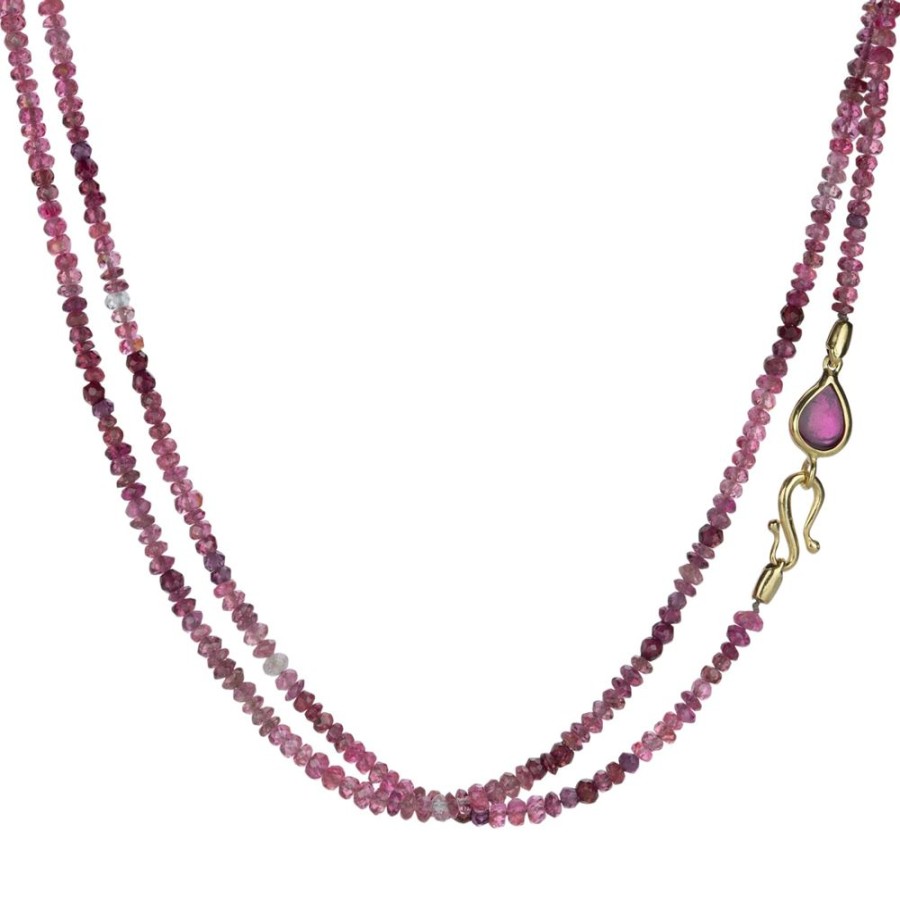 Necklaces Rachel Atherley | Pink Tourmaline Serpent Necklace