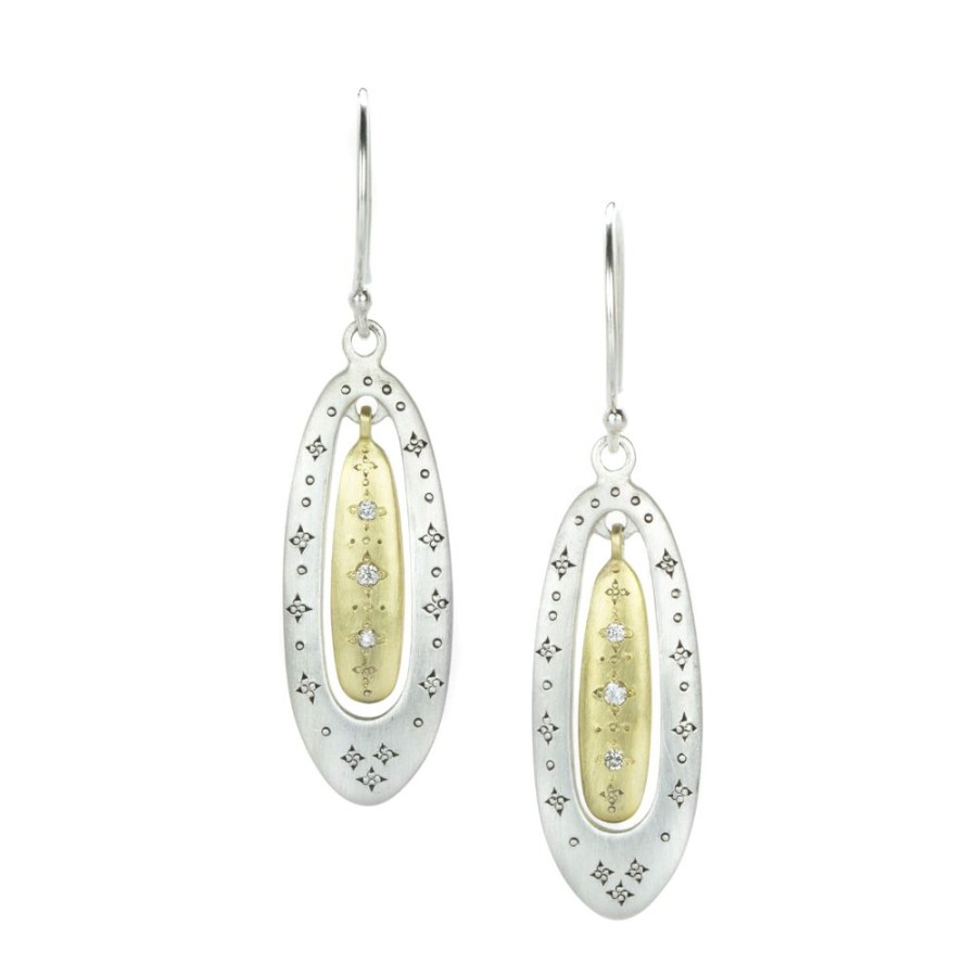 Earrings Adel Chefridi | Diamond Shooting Star Earrings