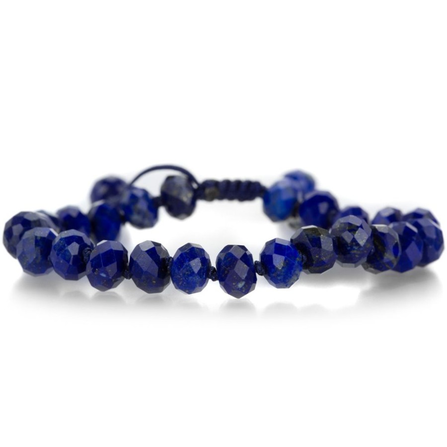 Bracelets Joseph Brooks | Faceted 8Mm Lapis Lazuli Bracelet