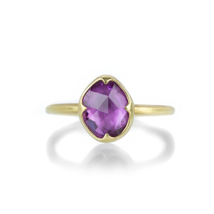 Rings Gabriella Kiss | Deep Pink Sapphire Ring