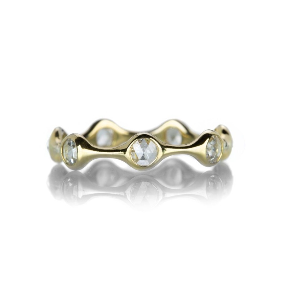 Rings Diana Mitchell | Round Eternity Band With Rose Cut Diamonds