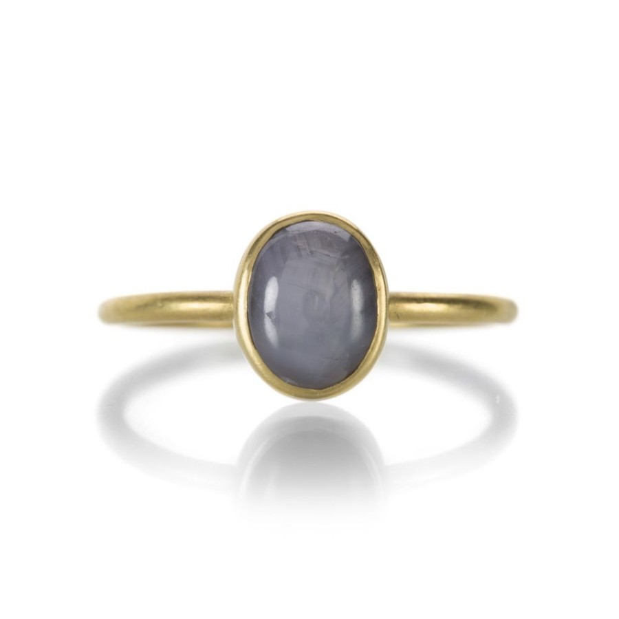 Rings Gabriella Kiss | Pale Blue Star Sapphire Ring