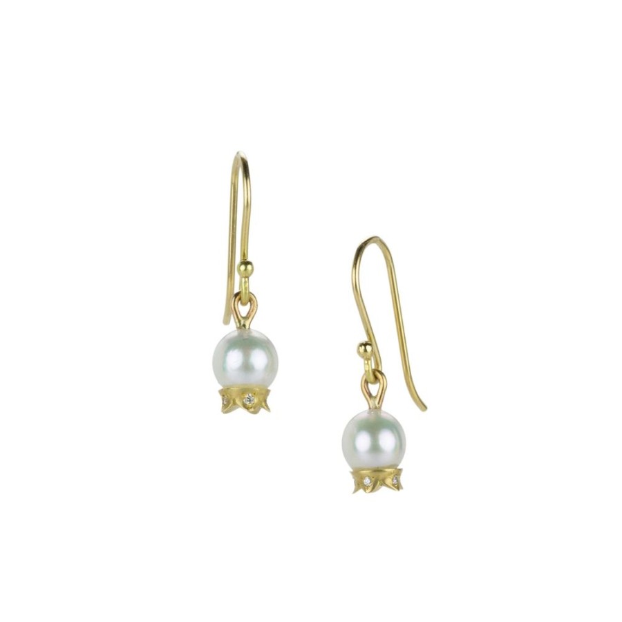 Earrings Annette Ferdinandsen | 18K Lily Of The Valley Earrings