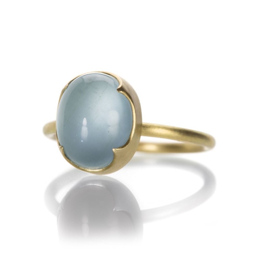 Rings Gabriella Kiss | Aquamarine Cabochon Ring