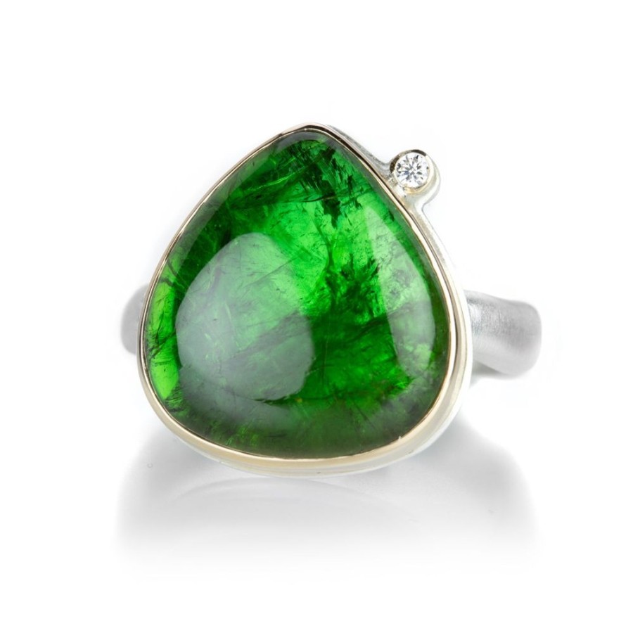 Rings Jamie Joseph | Lotus Green Tourmaline Ring