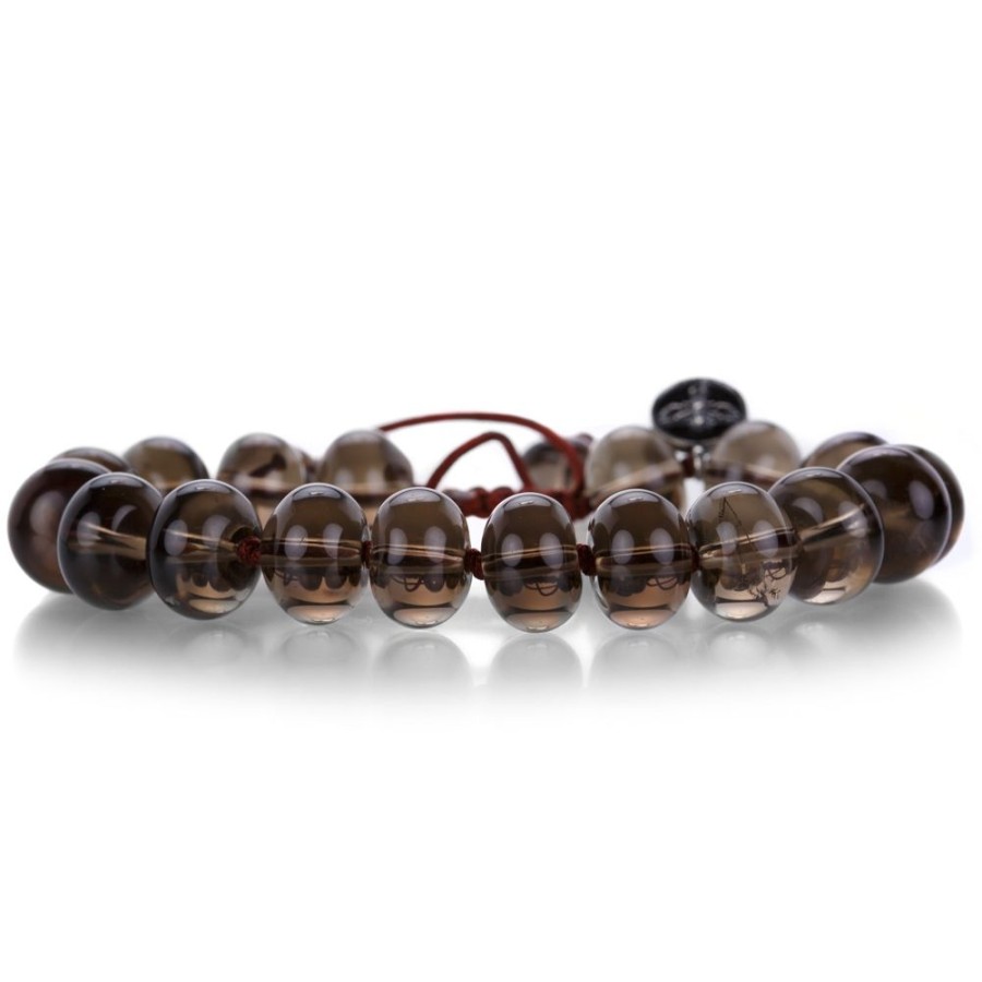 Bracelets Joseph Brooks | 12Mm Smoky Quartz Bracelet