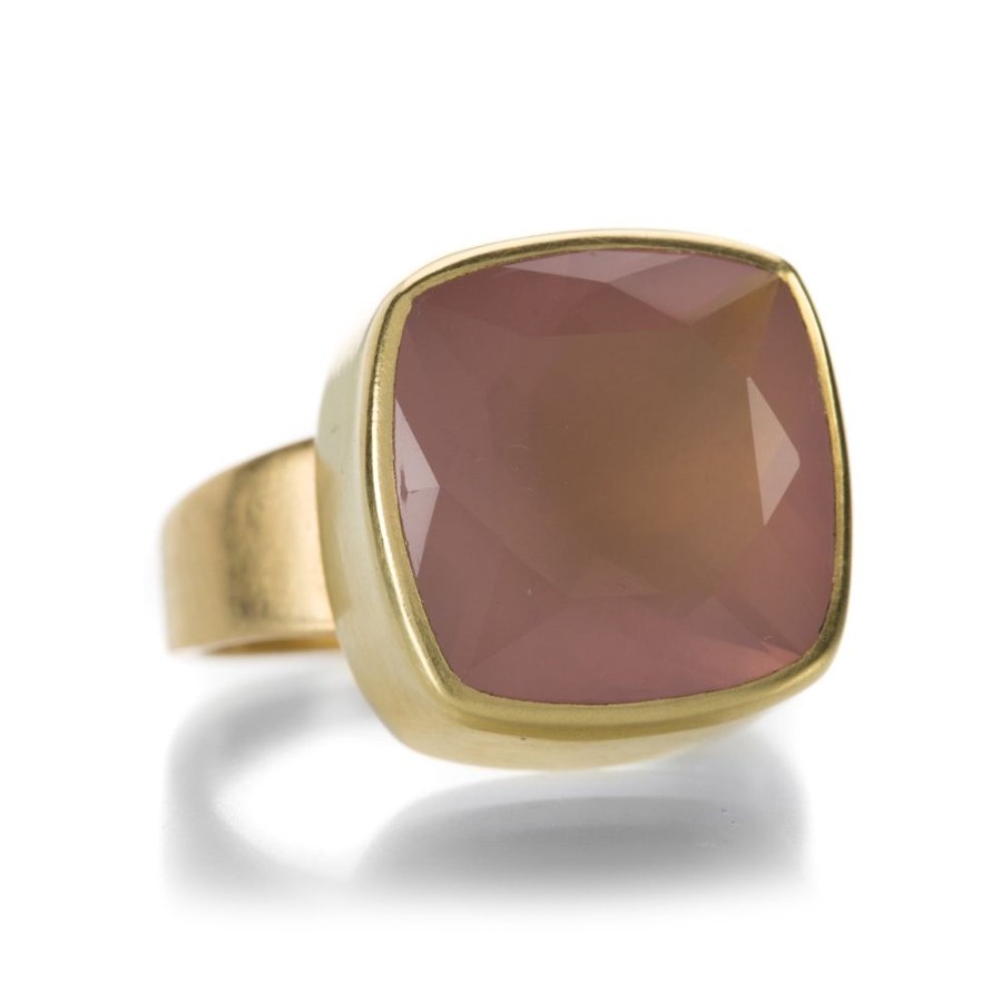 Rings Annette Ferdinandsen | Faceted Rose Quartz Ring