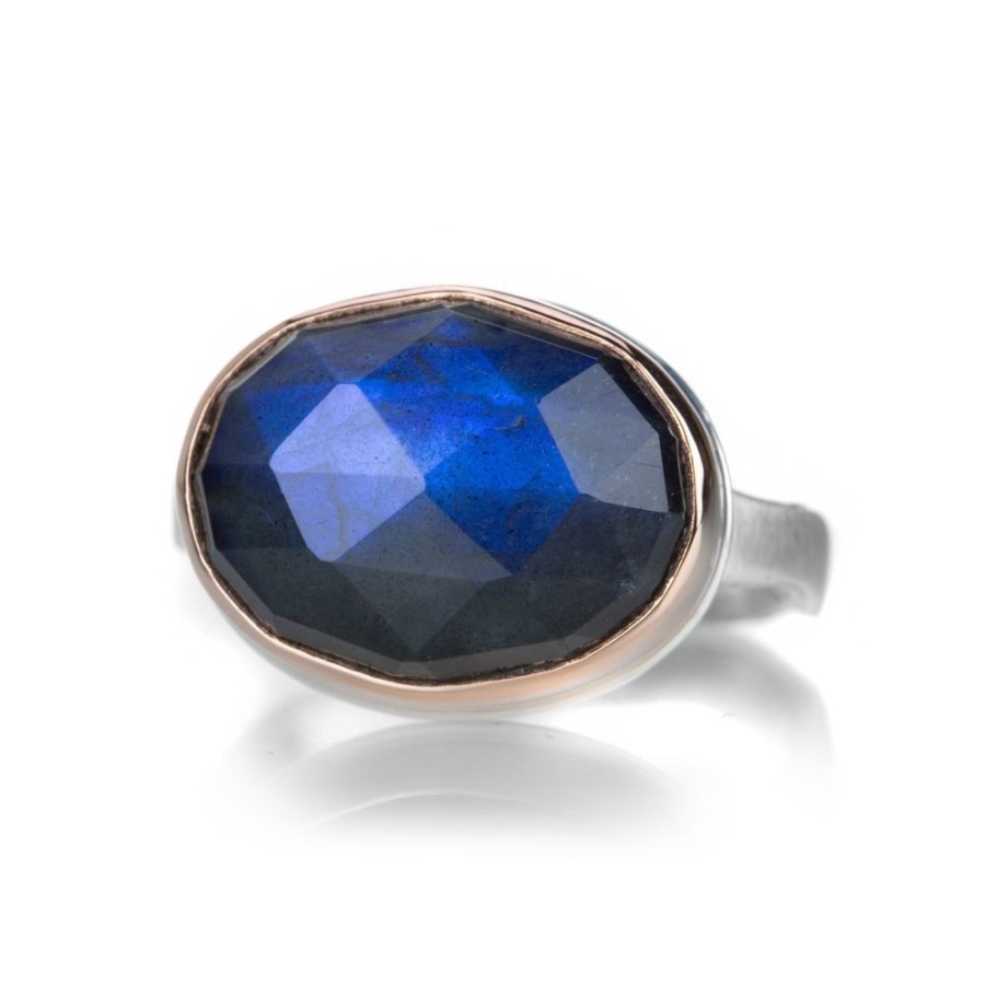 Rings Jamie Joseph | Oval Rose Cut Labradorite Ring