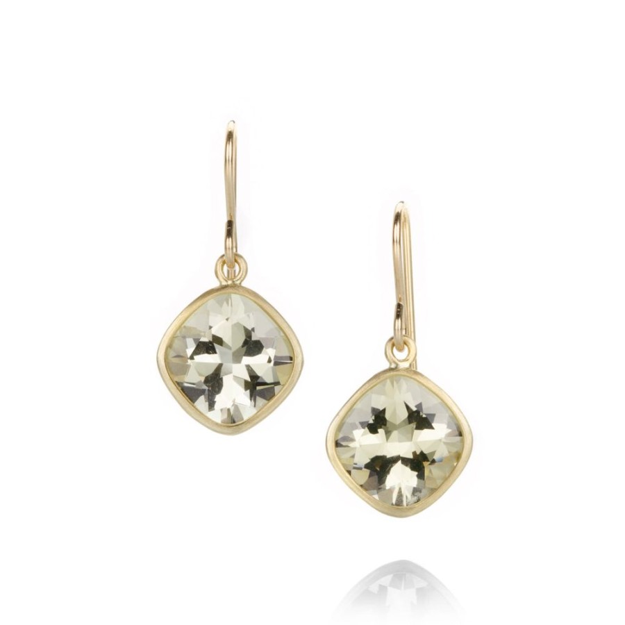 Earrings Maria Beaulieu | Pale Citrine Drop Earrings