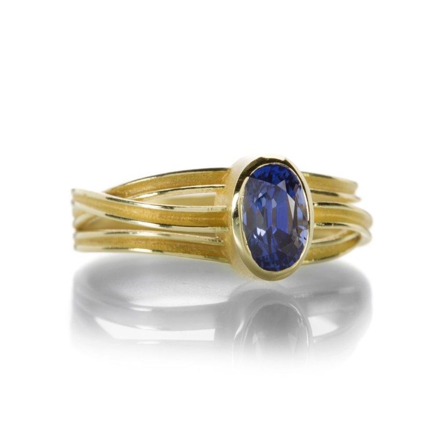 Rings Barbara Heinrich | Sapphire Triple Ribbon Ring