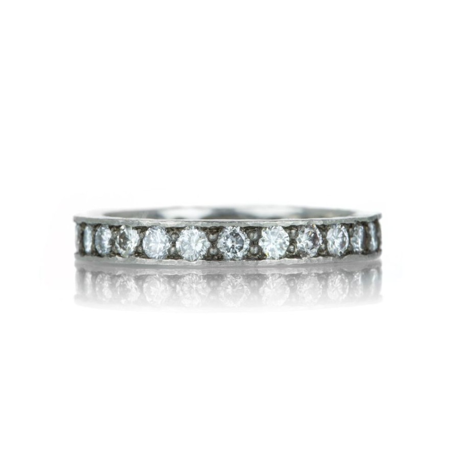 Rings Todd Pownell | Palladium Eternity Diamond Band